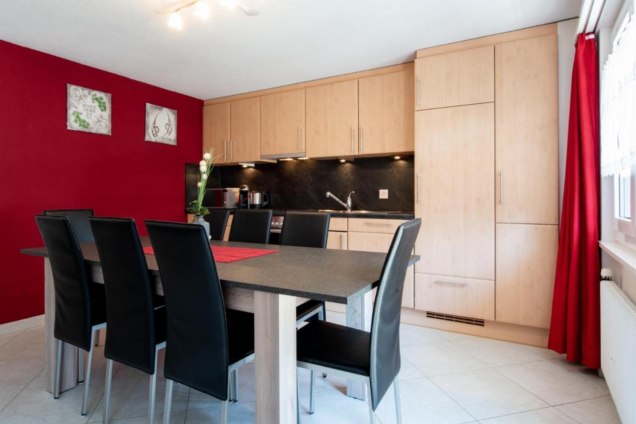 Appartamento Haus Aurora Saas-Grund Esterno foto