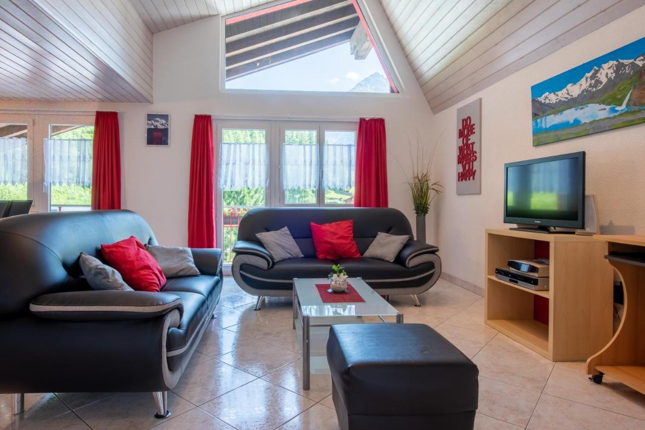 Appartamento Haus Aurora Saas-Grund Esterno foto