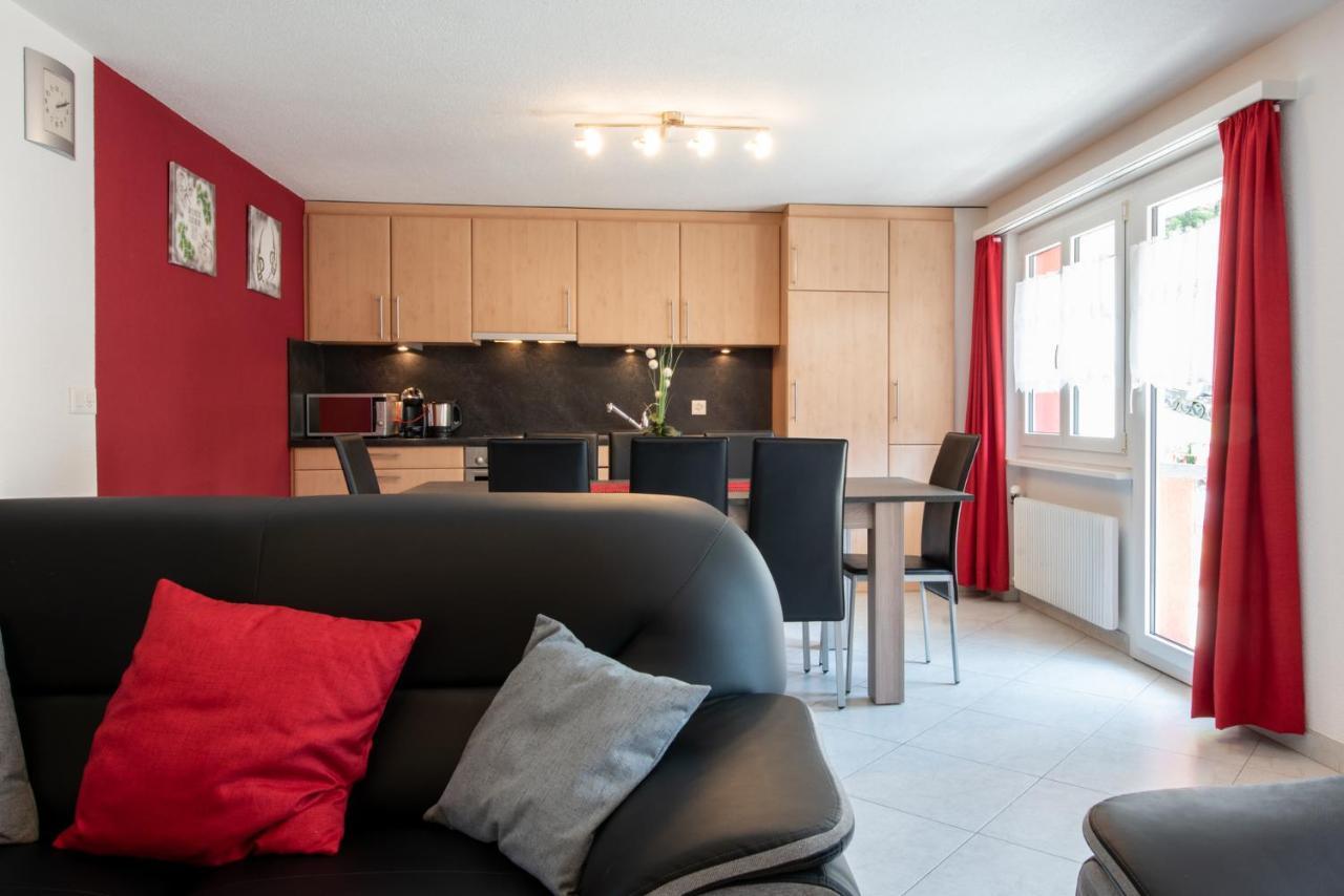 Appartamento Haus Aurora Saas-Grund Esterno foto