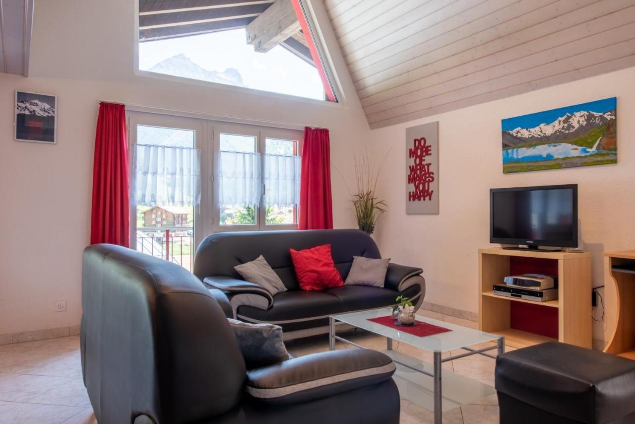 Appartamento Haus Aurora Saas-Grund Esterno foto