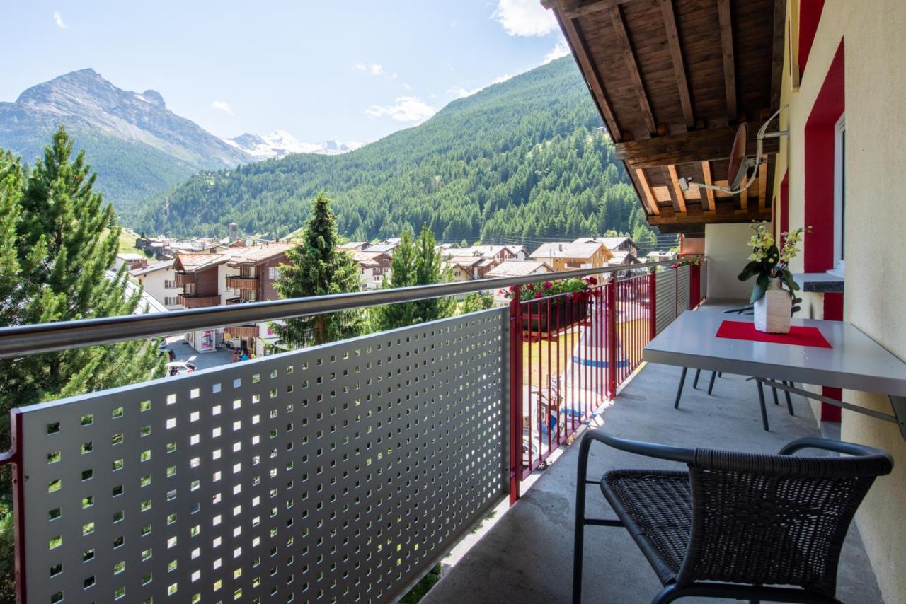 Appartamento Haus Aurora Saas-Grund Esterno foto